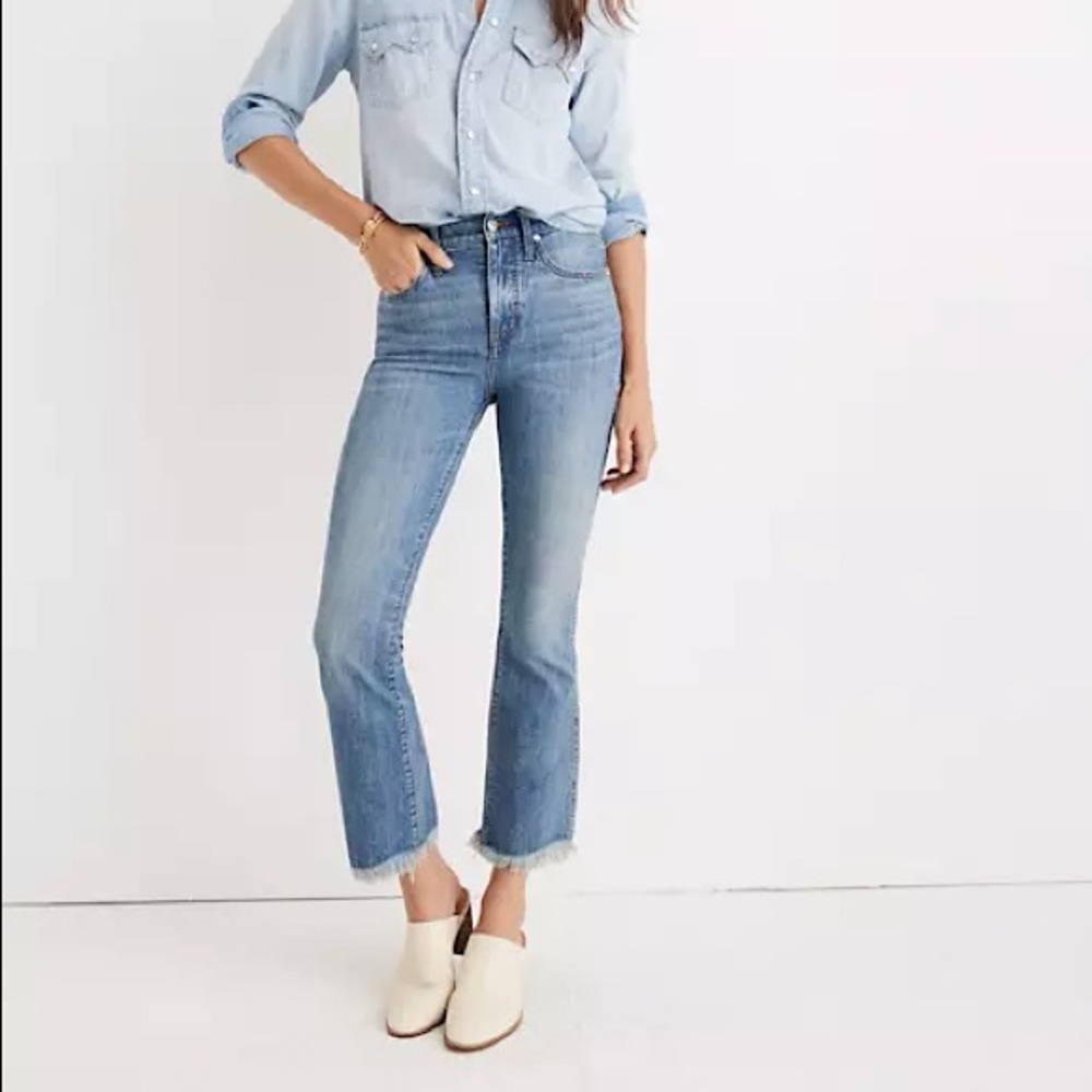 Madewell Cali Demi-Boot Jeans in Comfort Stretch: Eco Edition